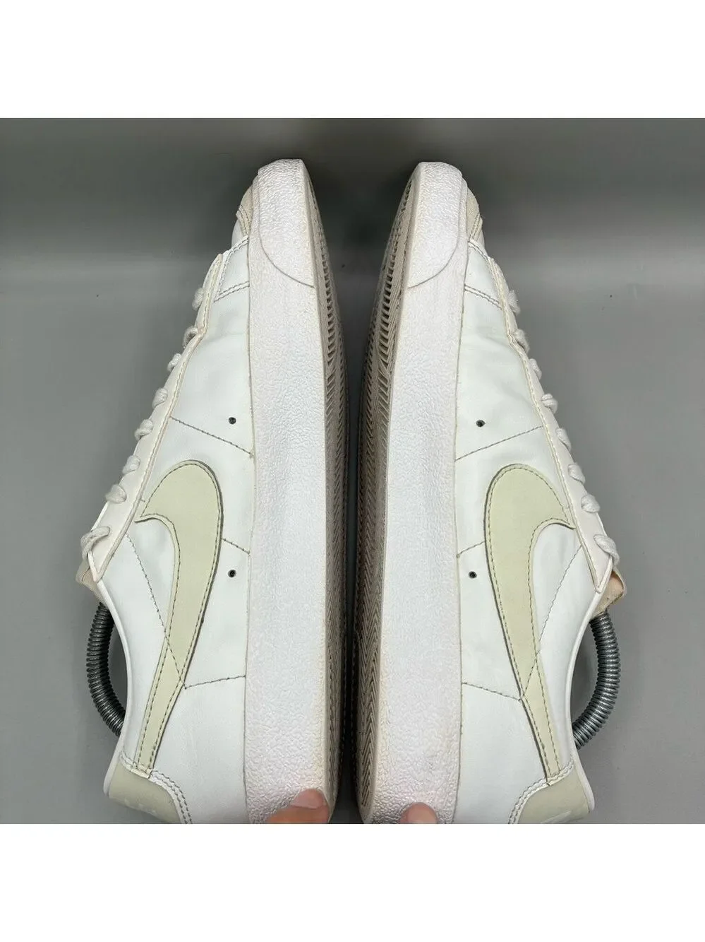 Nike Blazer Low ‘77 Vintage Men’s 9.5 Summit White Sea Glass Photon DA6364-110